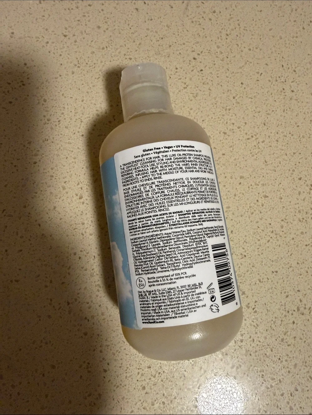 R+Co On A Cloud Repair Shampoo - Light Blue